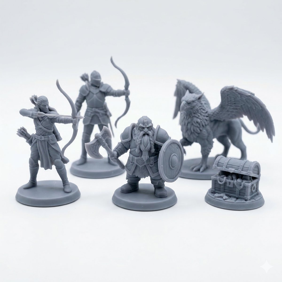 3D Printed Miniatures